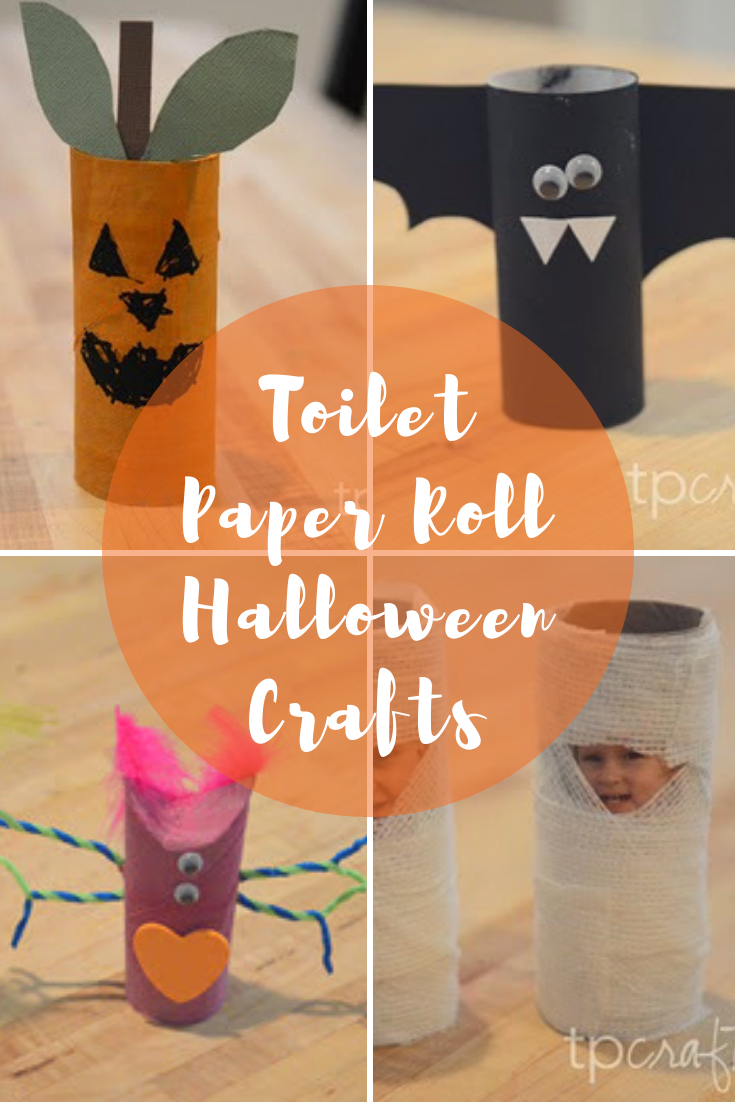 Halloween Toilet Paper Rolls Crafts for Kids