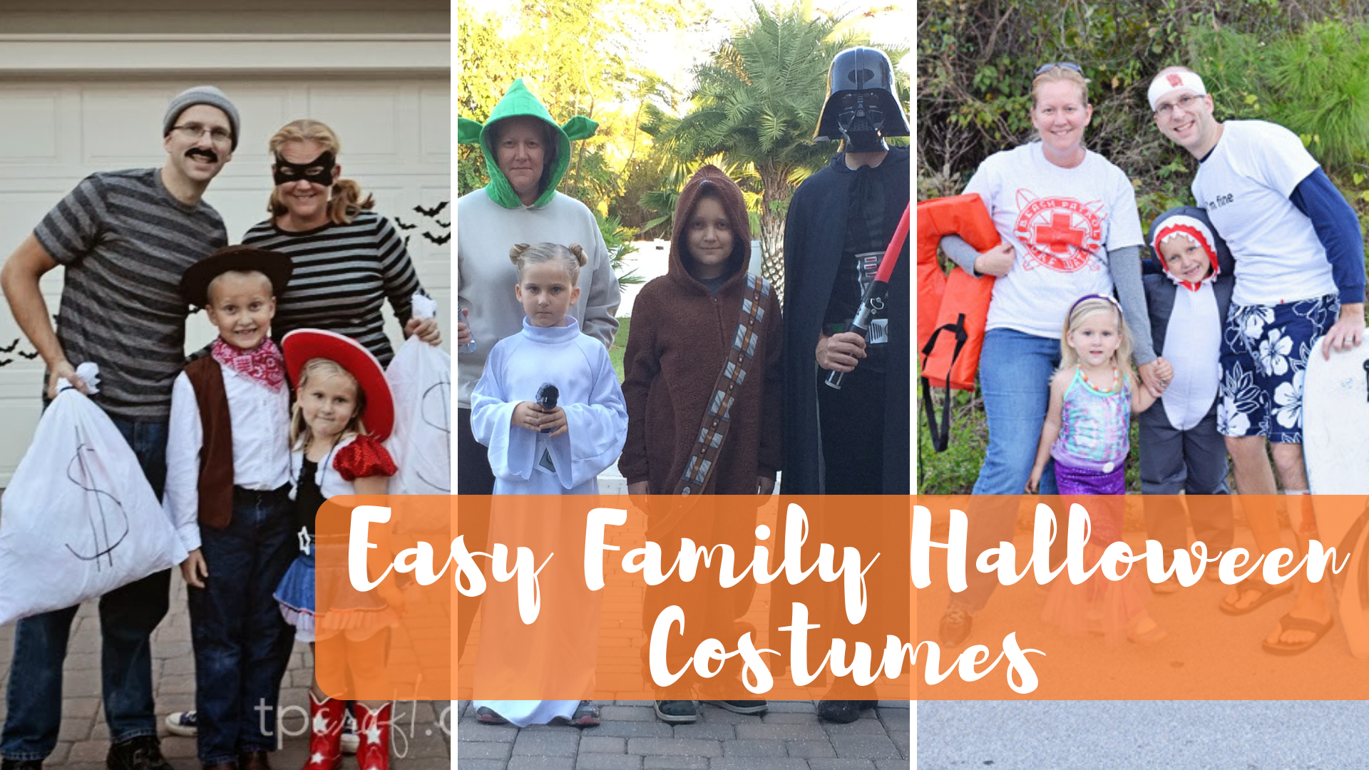 Easy Family Halloween Costumes