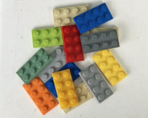 LEGO parts for Minifigure Display Case