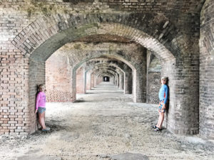 Visiting Dry Tortugas National Park and Fort Jefferson on Garden Key in the Florida Keys with Kids.