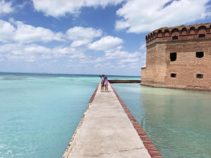 Visiting Dry Tortugas National Park and Fort Jefferson on Garden Key in the Florida Keys with Kids.