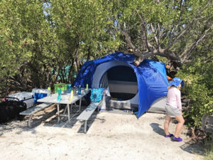 Camping at Dry Tortugas National Park near Fort Jefferson in the Florida Keys with Kids