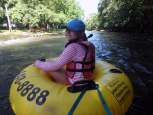 Tubing with River Rat in Smoky Mountain Tenessee 