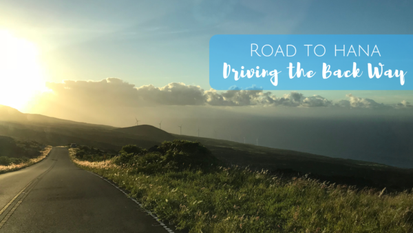 Driving the Road to Hana in Maui. Take the back way, the Piilani Highway.
