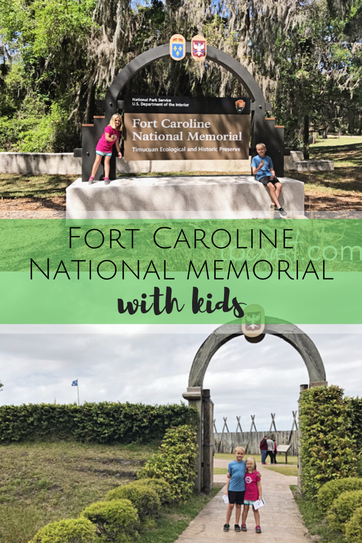 Fort Caroline National Monument in Jacksonville, Florida