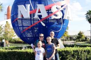 Family Sleepover at Kennedy Space Center (NASA) in Florida