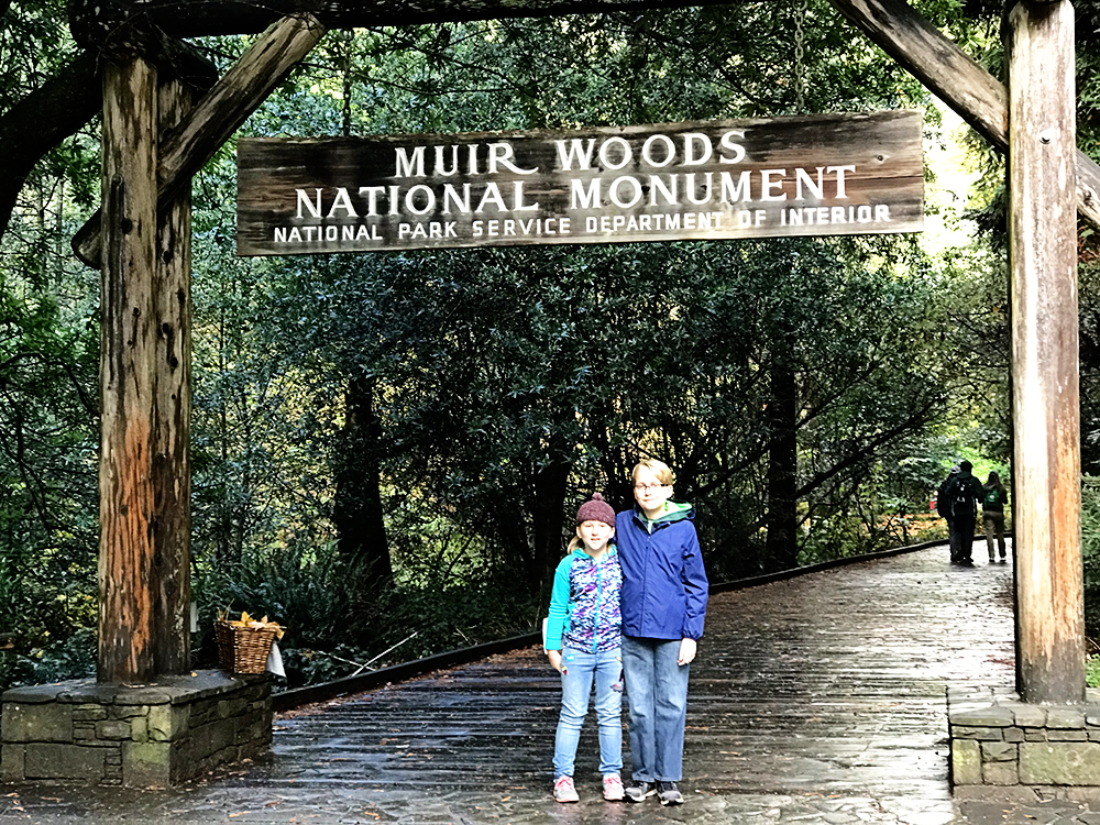 Muir Woods National Monument San Francisco California with Kids