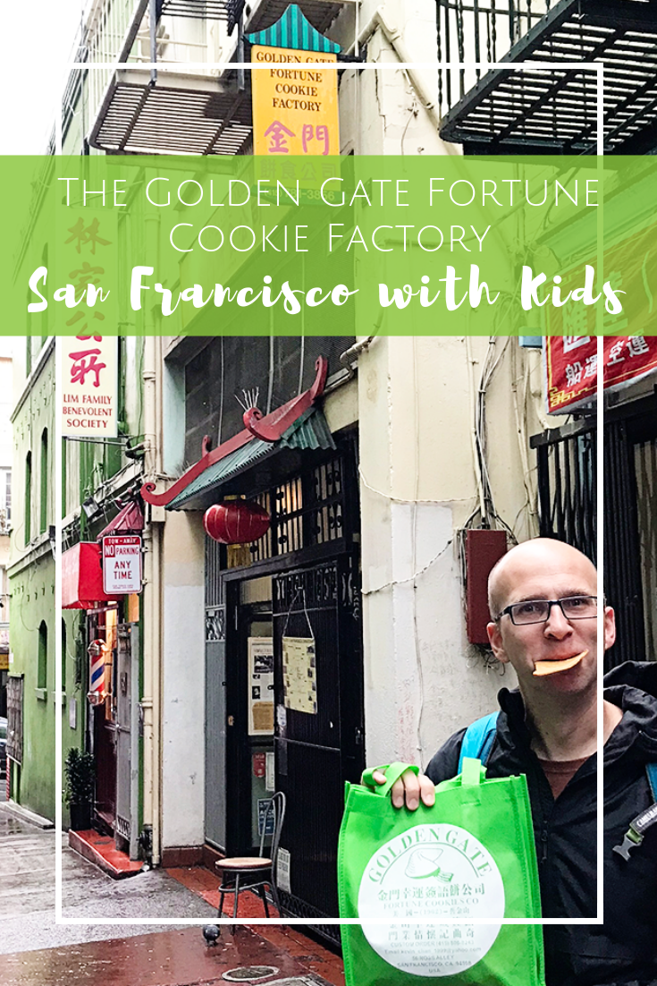 The Golden Gate Fortune Cookie Factory in San Francisco Chinatown