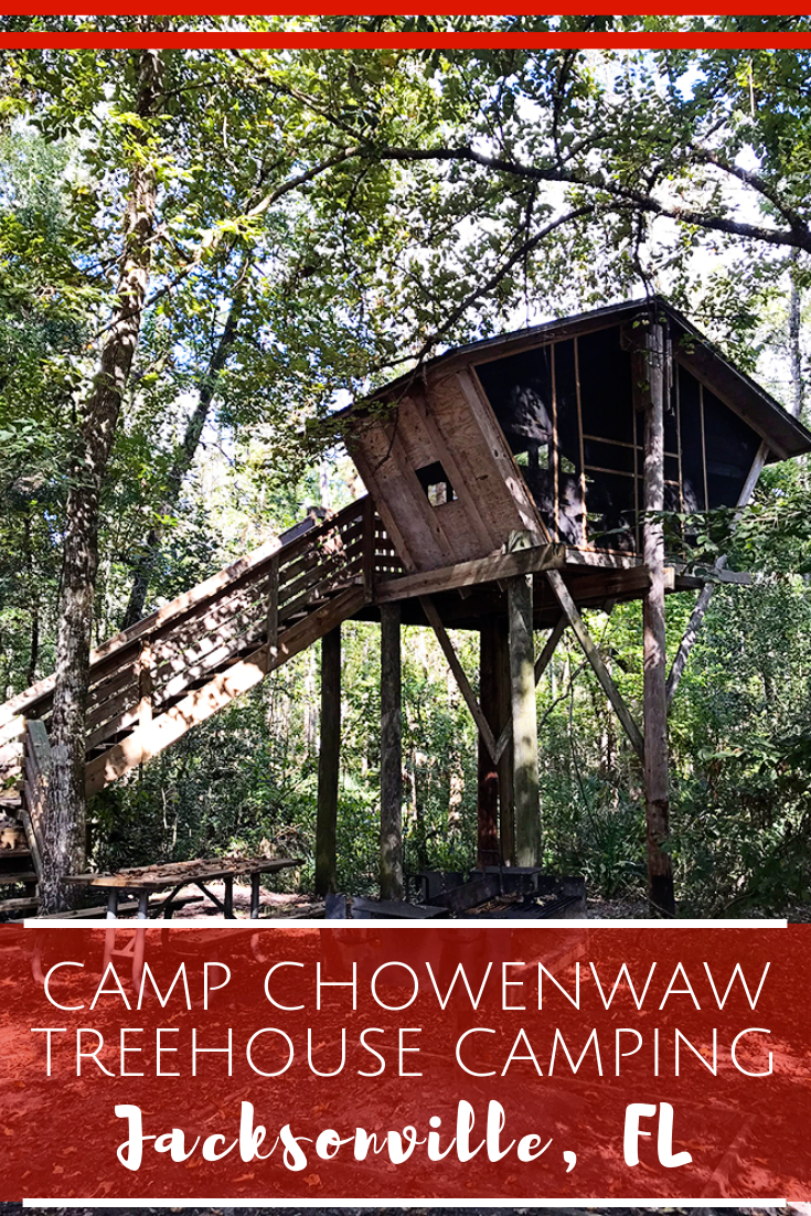 Camp Chowenwaw Park: Treehouse Camping in Jacksonville, Florida