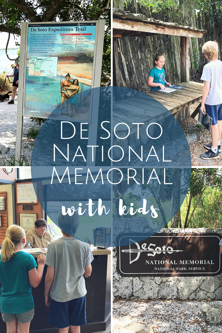 De Soto National Memorial in Bradenton, Florida. Florida National Parks with Kids.