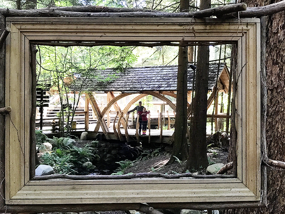 Visiting Vancouver with Kids - the Capilano Suspension Bridge Park