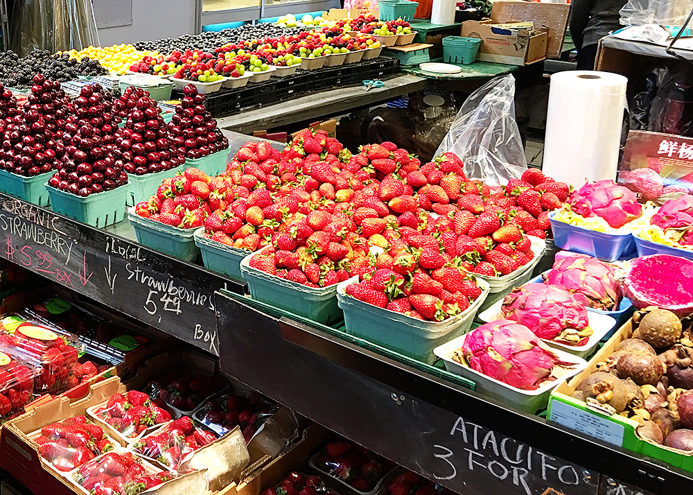 Granville Island Public Market in Vancouver, BC