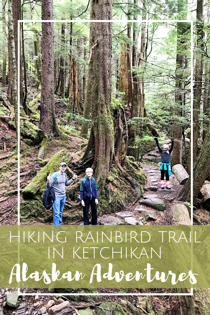 Ketchikan with Kids:: Hiking Rainbird Trail in Alaska