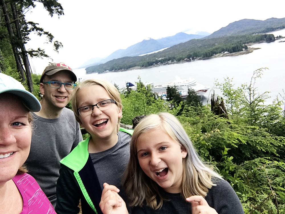 Ketchikan with Kids:: Hiking Rainbird Trail in Alaska