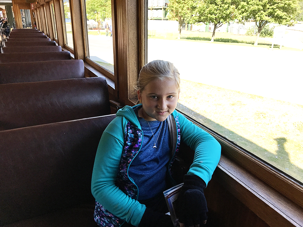 Riding the White Pass & Yukon Route Railroad in Skagway, Alaska. One of the best excursions for your Alaska cruise!