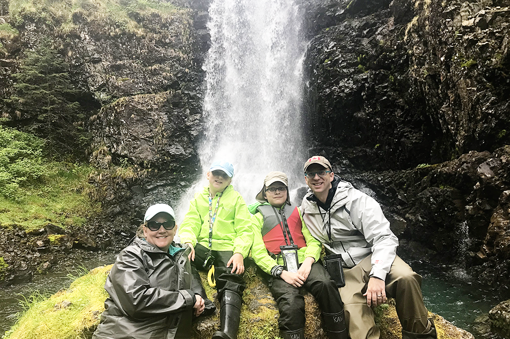 Kayaking with kids in Seward Alaska with Kayaking Adventures Worldwide