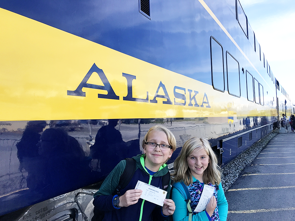 Alaska Railroad Goldstar Service from Seward to Anchorage