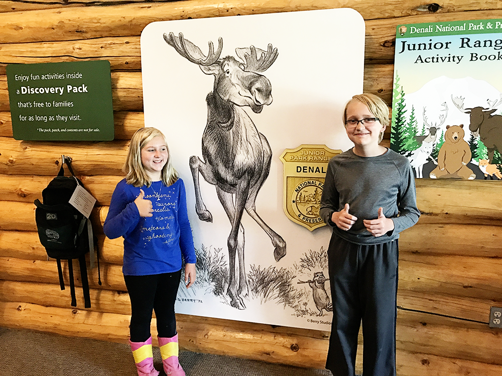 Denali National Park Junior Ranger Badge for Kids 