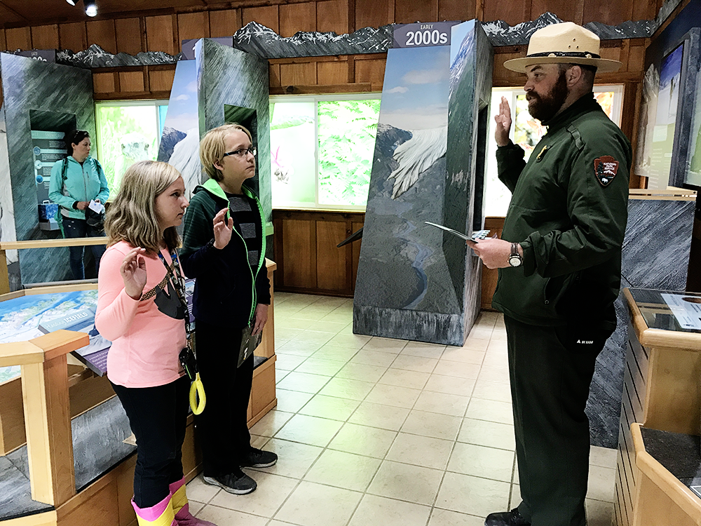 Kenai Fjords Alaska Junior Ranger Badge for Kids