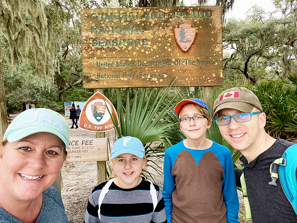 Visiting Cumberland Island National Seashore in South Georgia with Kids