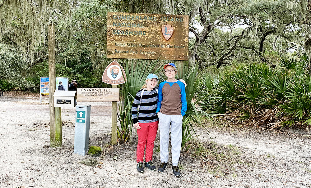 Camping at Cumberland Island National Seashore in Georgia with Kids