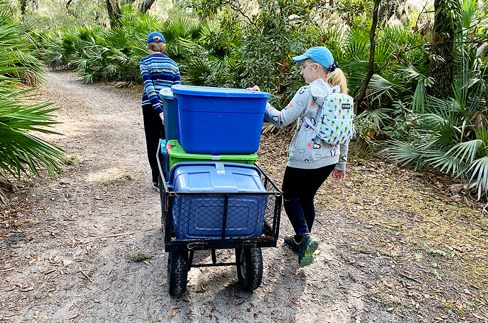 Camping at Cumberland Island National Seashore in Georgia with Kids