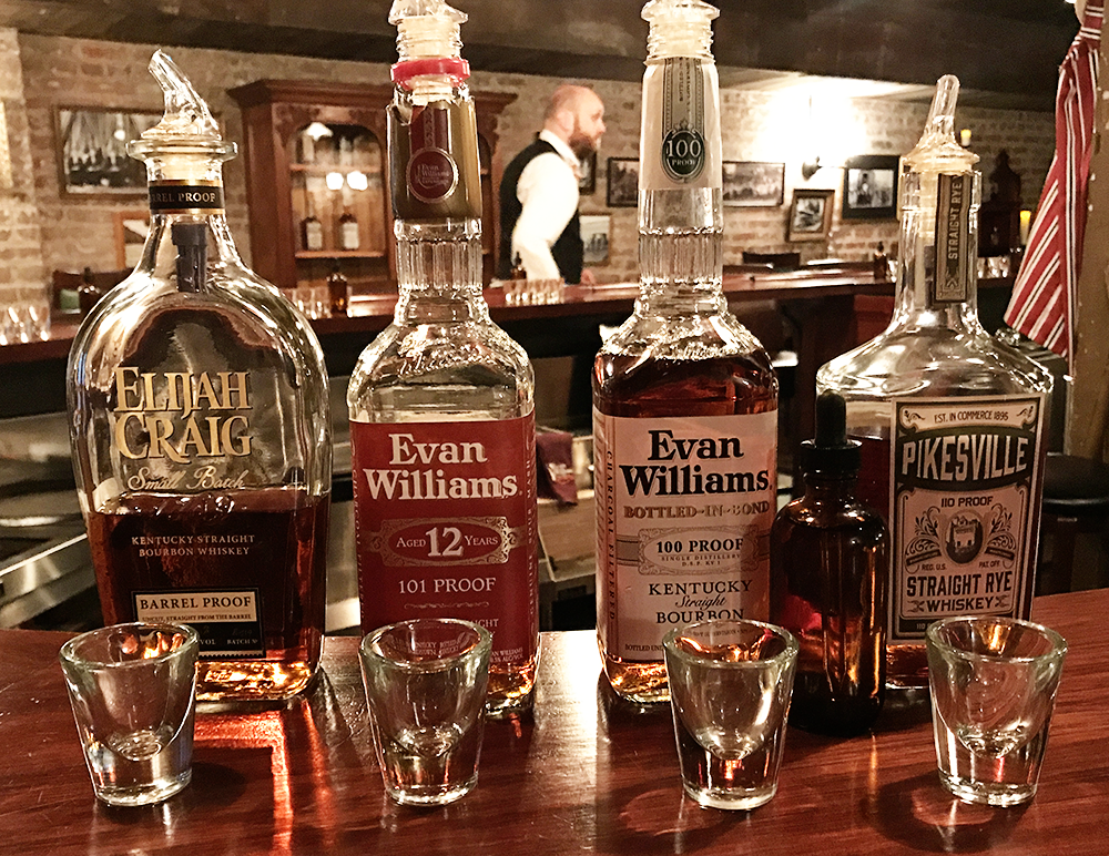 Kentucky Bourbon Trail:: Evan Williams Distillery in Louisville.
