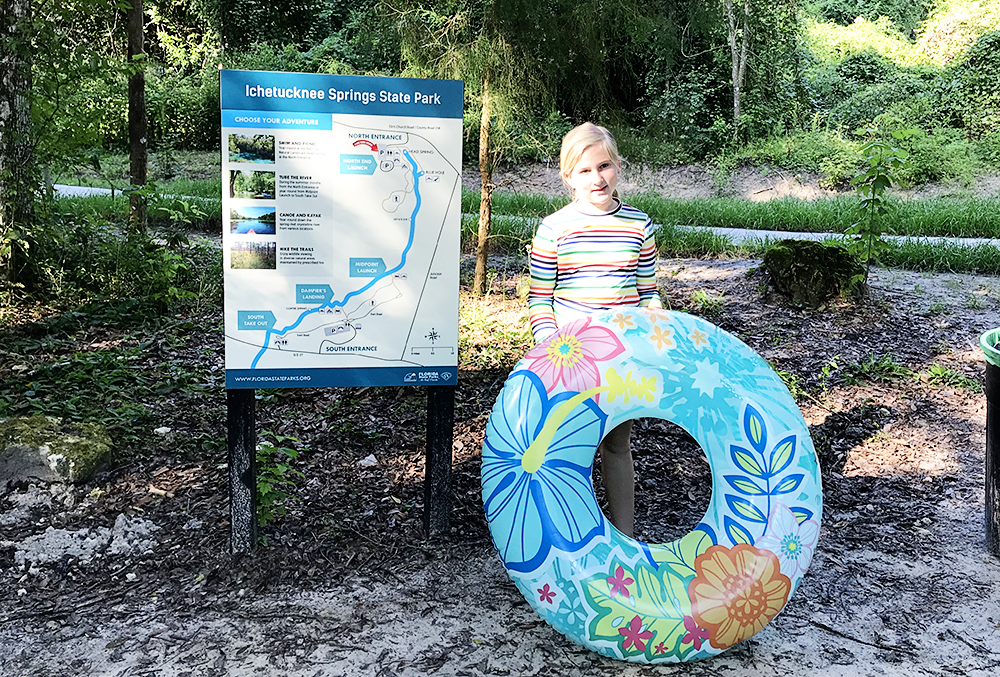 Tubing Ichetucknee Springs State Park in Florida