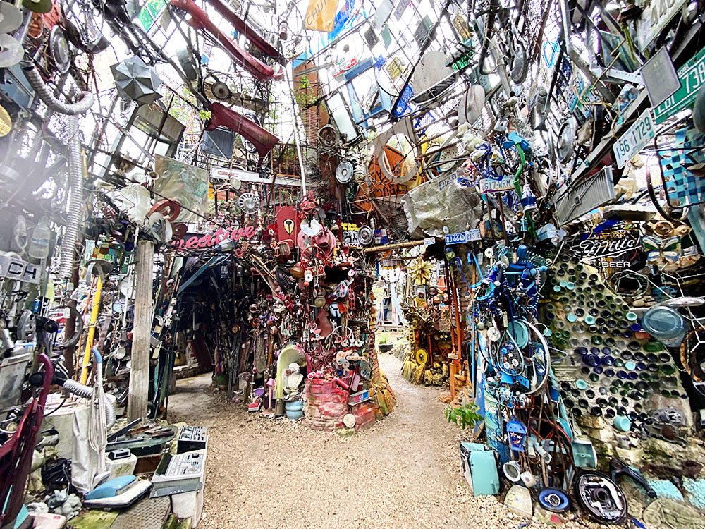 The Cathedral of Junk in Austin, Texas