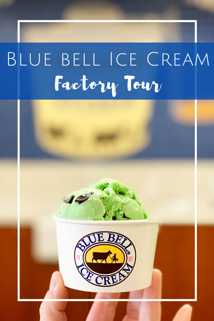 Blue Bell Ice Cream factory tour and tasting in Brenham, Texas!