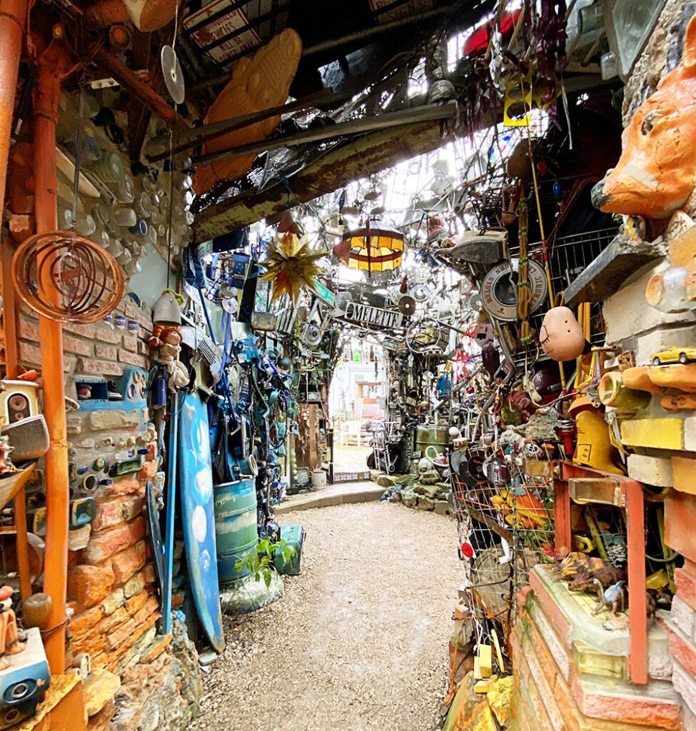 The Cathedral of Junk in Austin, Texas