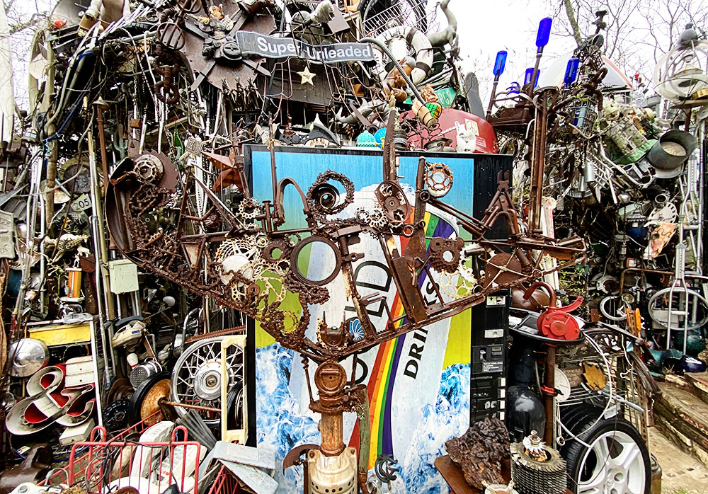 The Cathedral of Junk in Austin, Texas