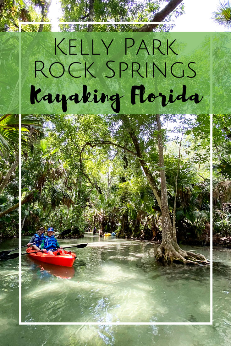 Kayaking Rock Springs Kelly Park, the beautiful Emerald Cut of Florida.