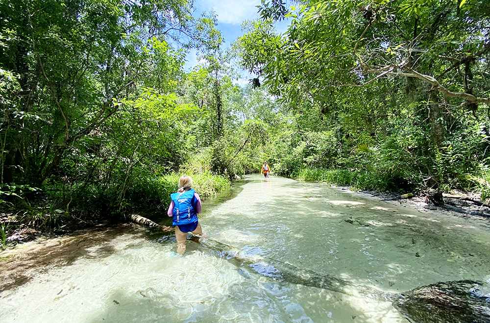 Kayaking Rainbow River in Dunnellon, Florida - Rainbow Springs State Park