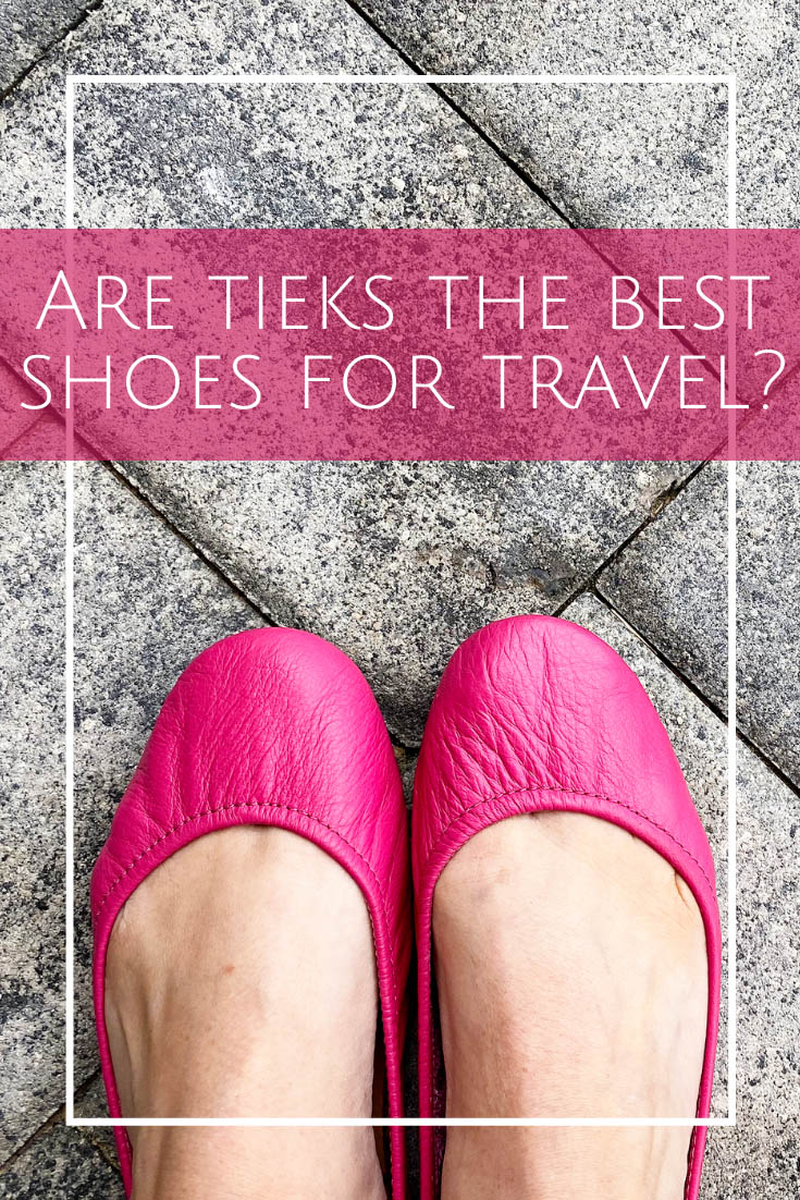 Hot Pink Tieks for Travel