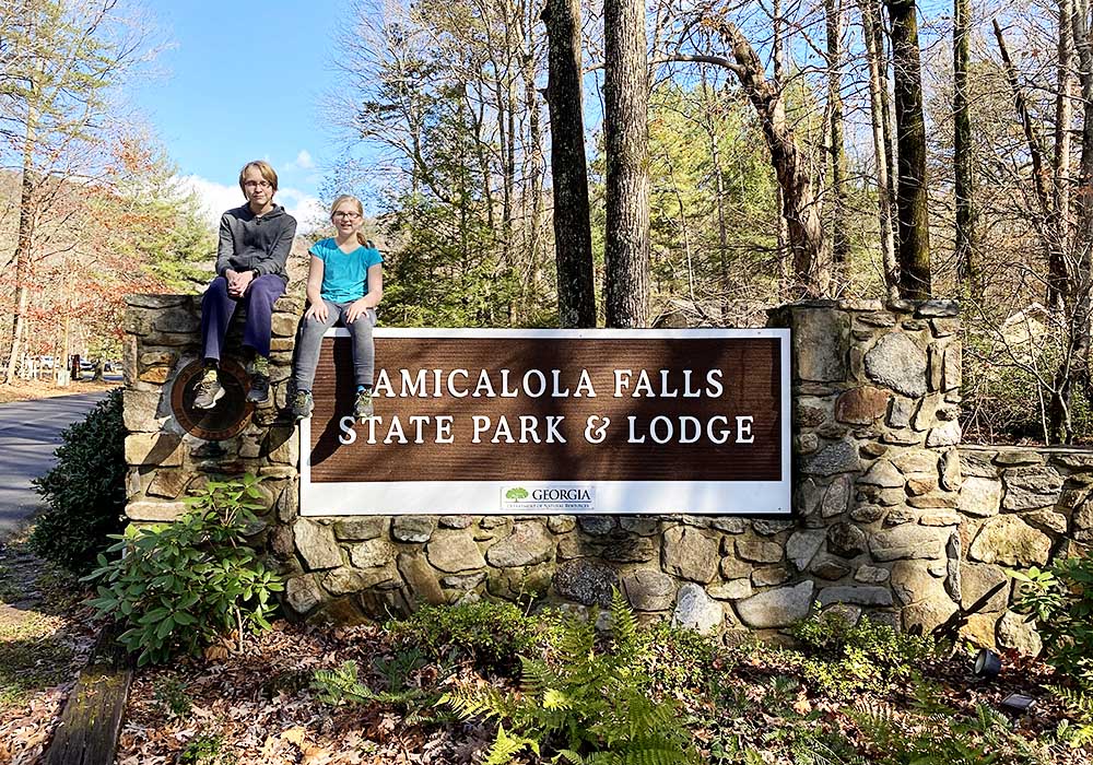 Amicalola Falls State Park in Georgia