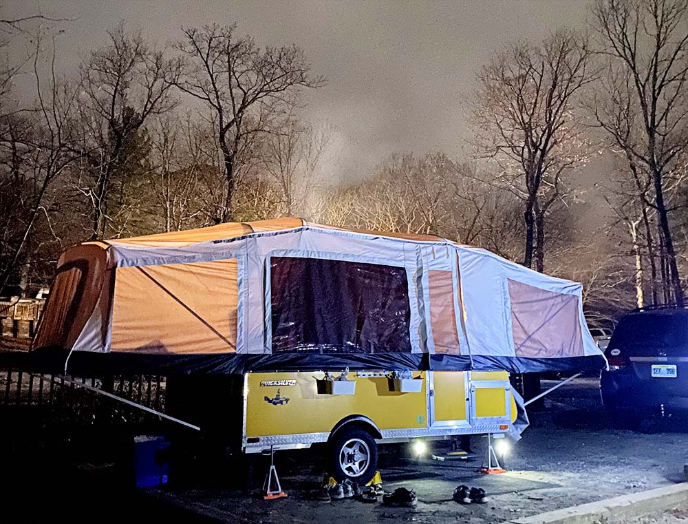 Camping at Amicalola Falls State Park