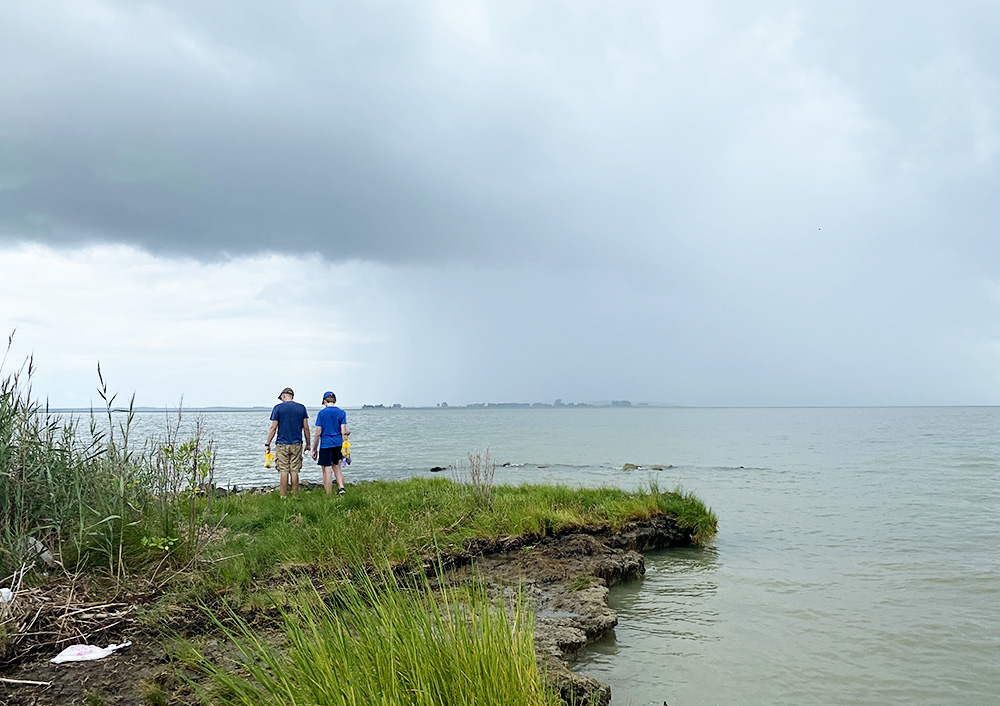 Hoopers Island Sea Glass Hunting