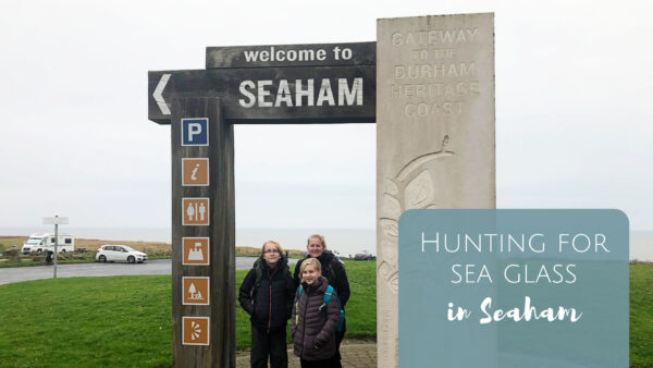 Hunting for Sea Glass in Seaham England