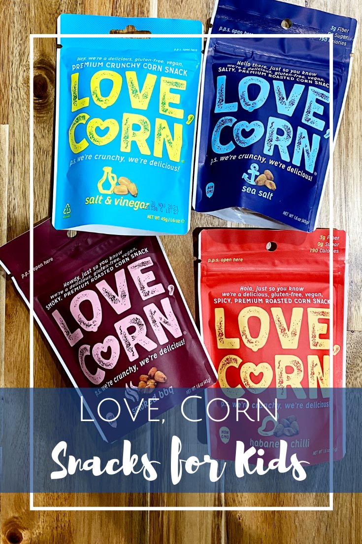 Love Corn snacks for kids!