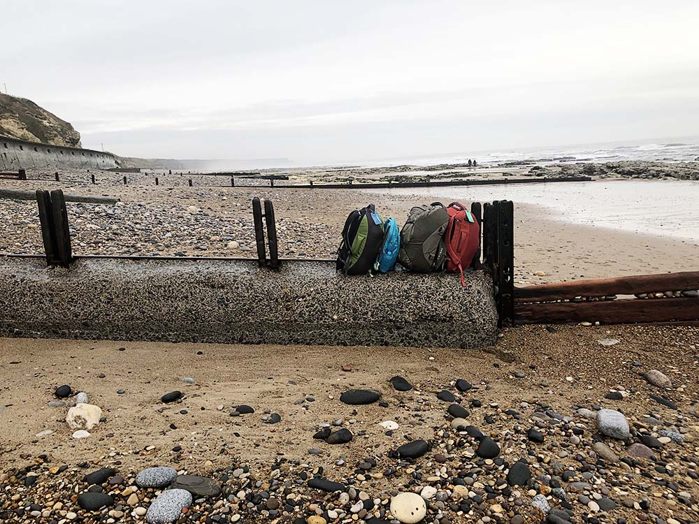 Seaham Beach in UK