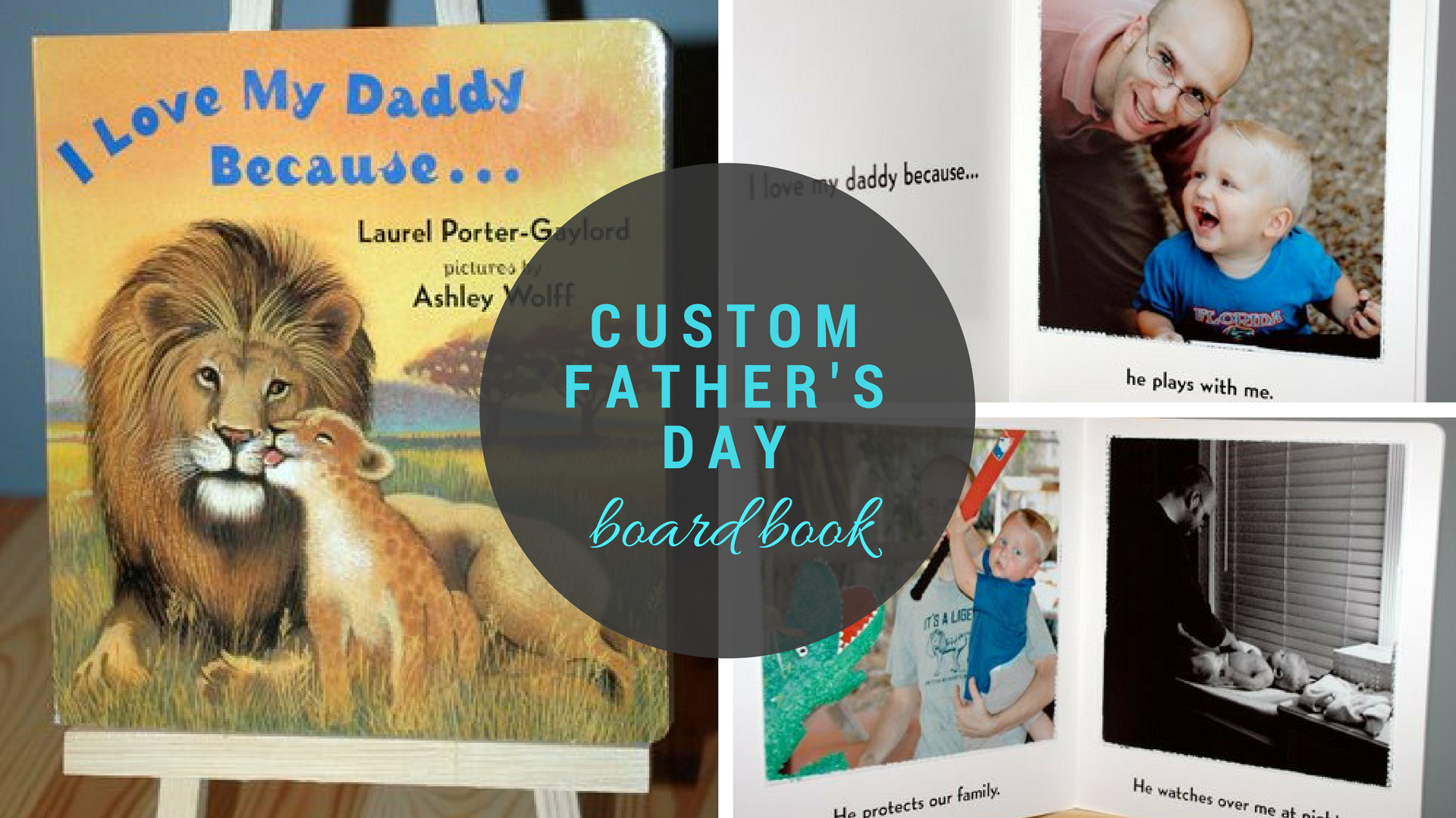 Custom Father’s Day Board Book