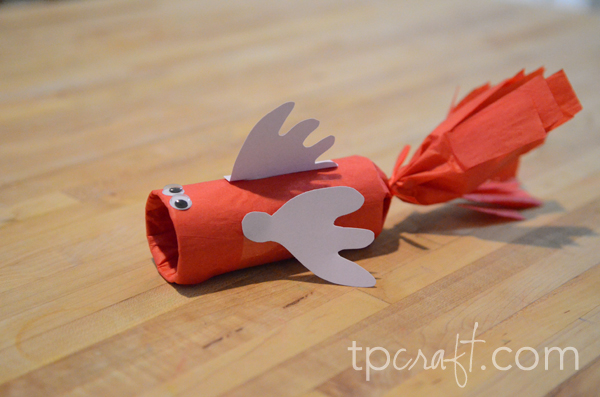 Toilet Paper Roll Fish