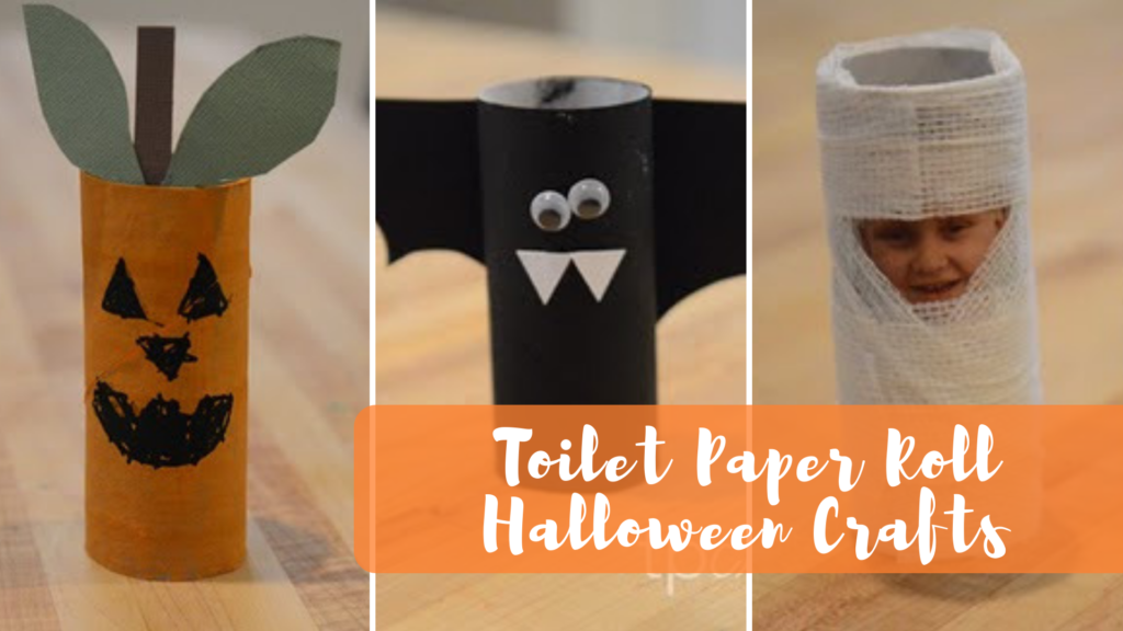 Halloween Toilet Paper Crafts - The Beckham Project