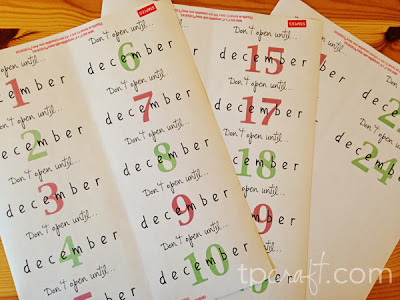 Free Christmas Countdown Printable