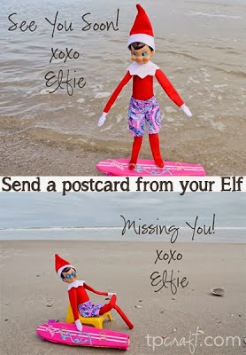 Send a Postcard from your Elf on the Shelf