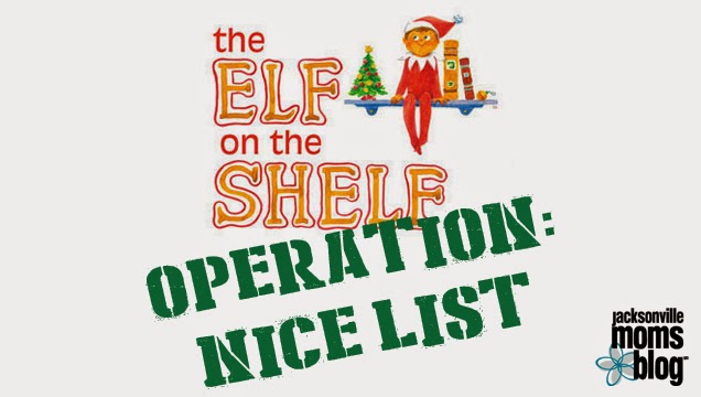 Elf on the Shelf – Operation: Nice List {picking up trash}