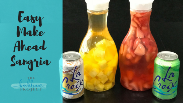 Easy Make Ahead Sangria