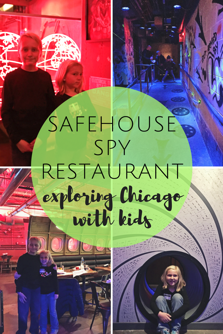 Safehouse Spy Restaurant Chicago with Kids