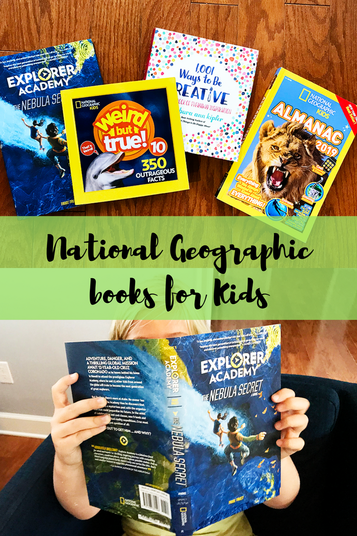 National Geographic Explorer Academy books for kids.